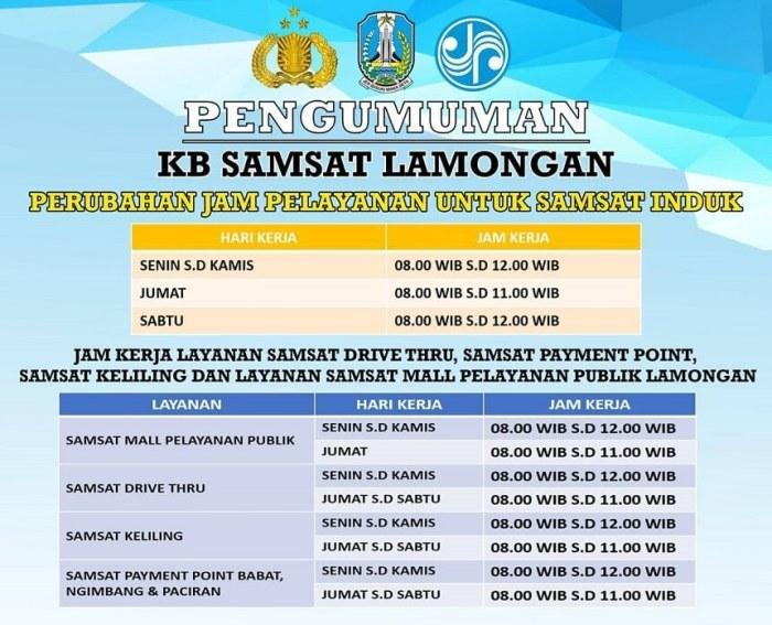 Jadwal SAMSAT Keliling Pakem