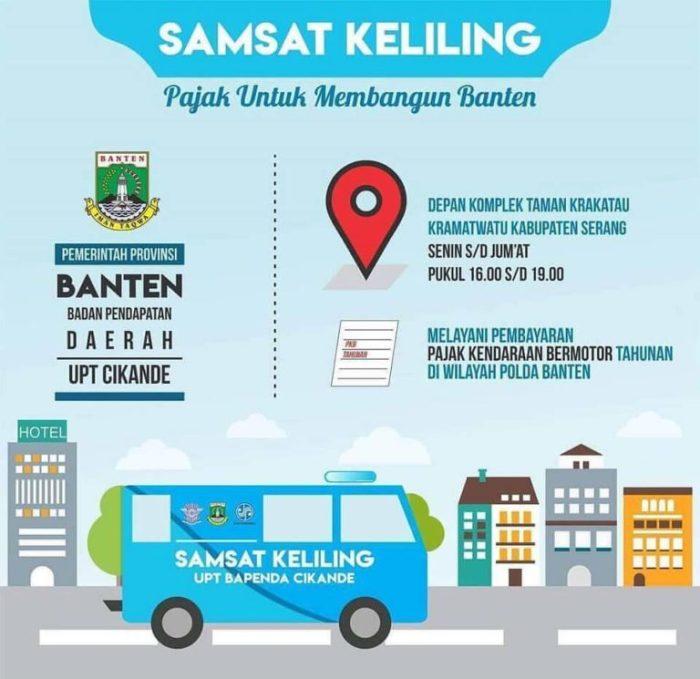 Jadwal SAMSAT Keliling Serangpanjang