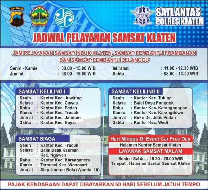 Jadwal SAMSAT Keliling Cilamaya Kulon