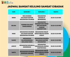 Jadwal SAMSAT Keliling Taman Sari