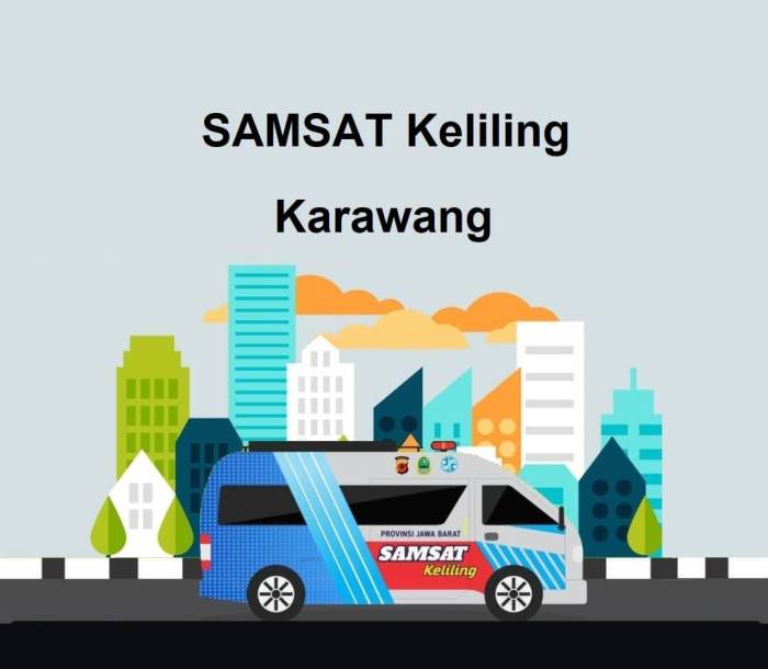 Jadwal SAMSAT Keliling Karawang Barat