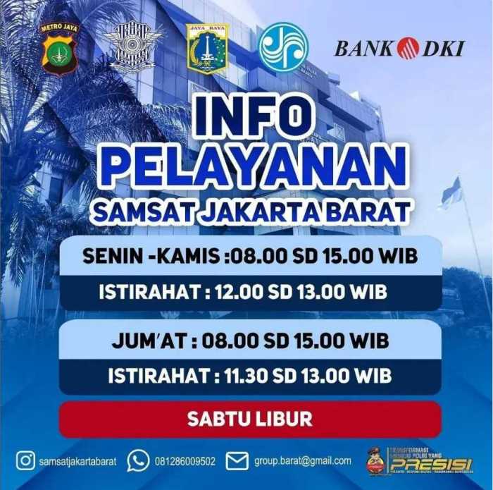 Jadwal SAMSAT Keliling Cimahi Tengah