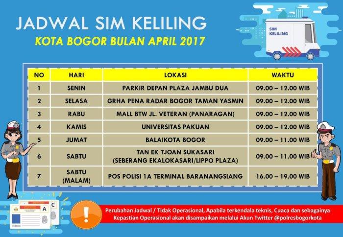 Jadwal SAMSAT Keliling Bogor Selatan