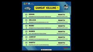 Jadwal SAMSAT Keliling Karawang Barat